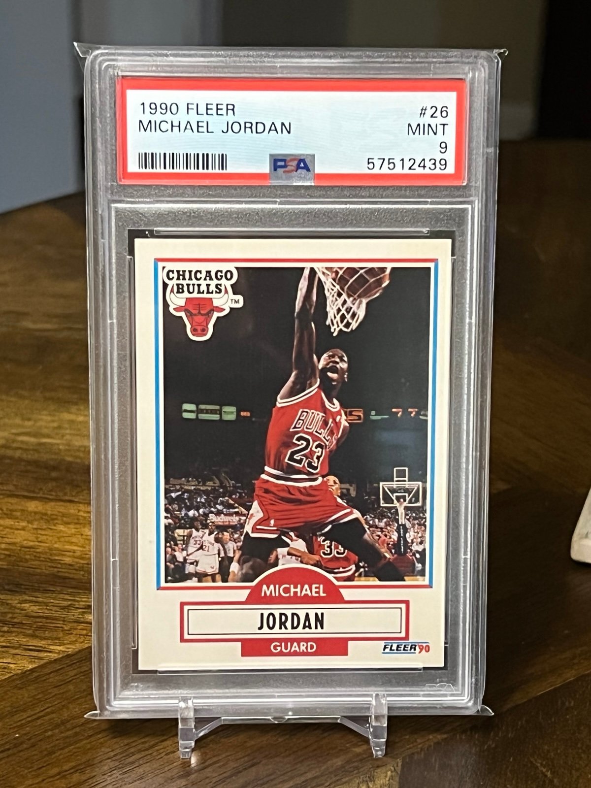 1990 Fleer Michael Jordan PSA 9 - MINT!