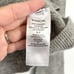 Vince Gray Cashmere Mock Neck Flare Sleeve Pullover Sweater Women’s Size Small