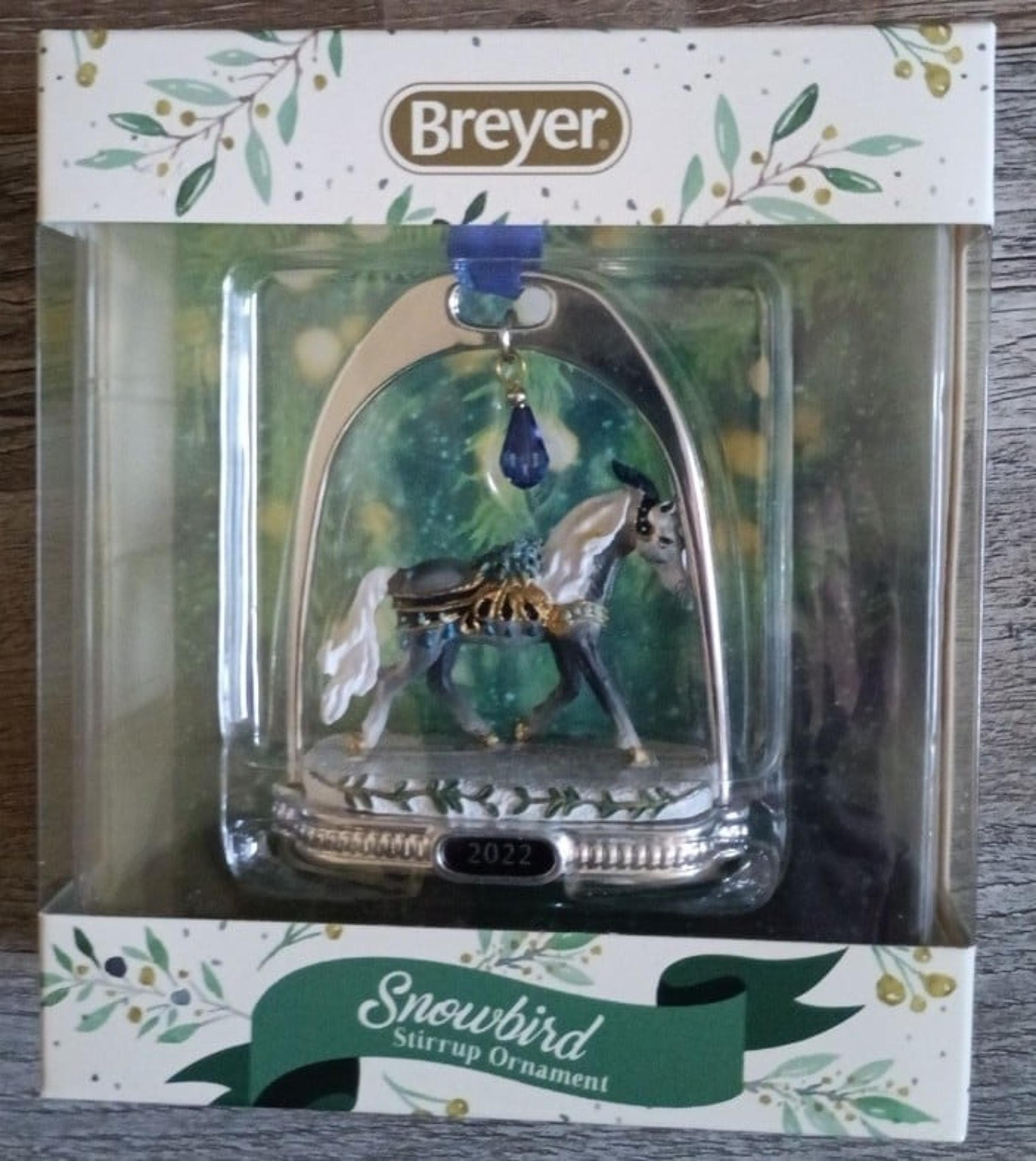 Breyer SNOWBIRD Stirrup Ornament 2022 NIB!!  Z-6