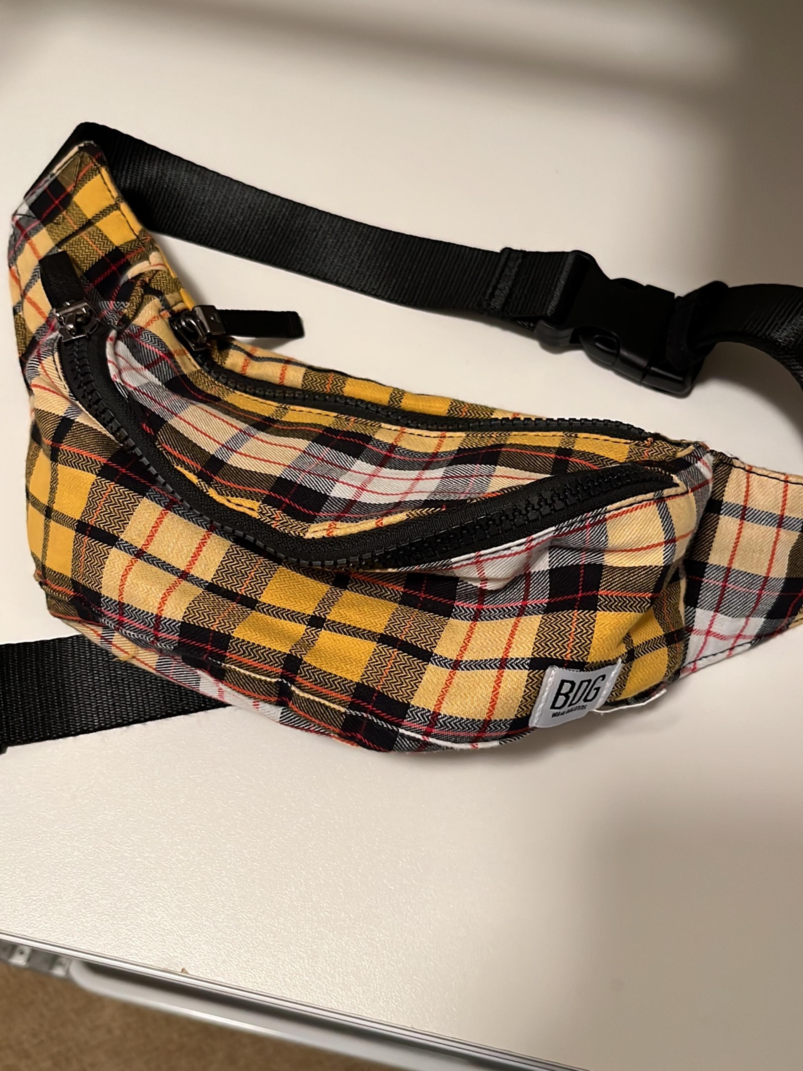 Urban Outfitters BDG Plaid Fannypack