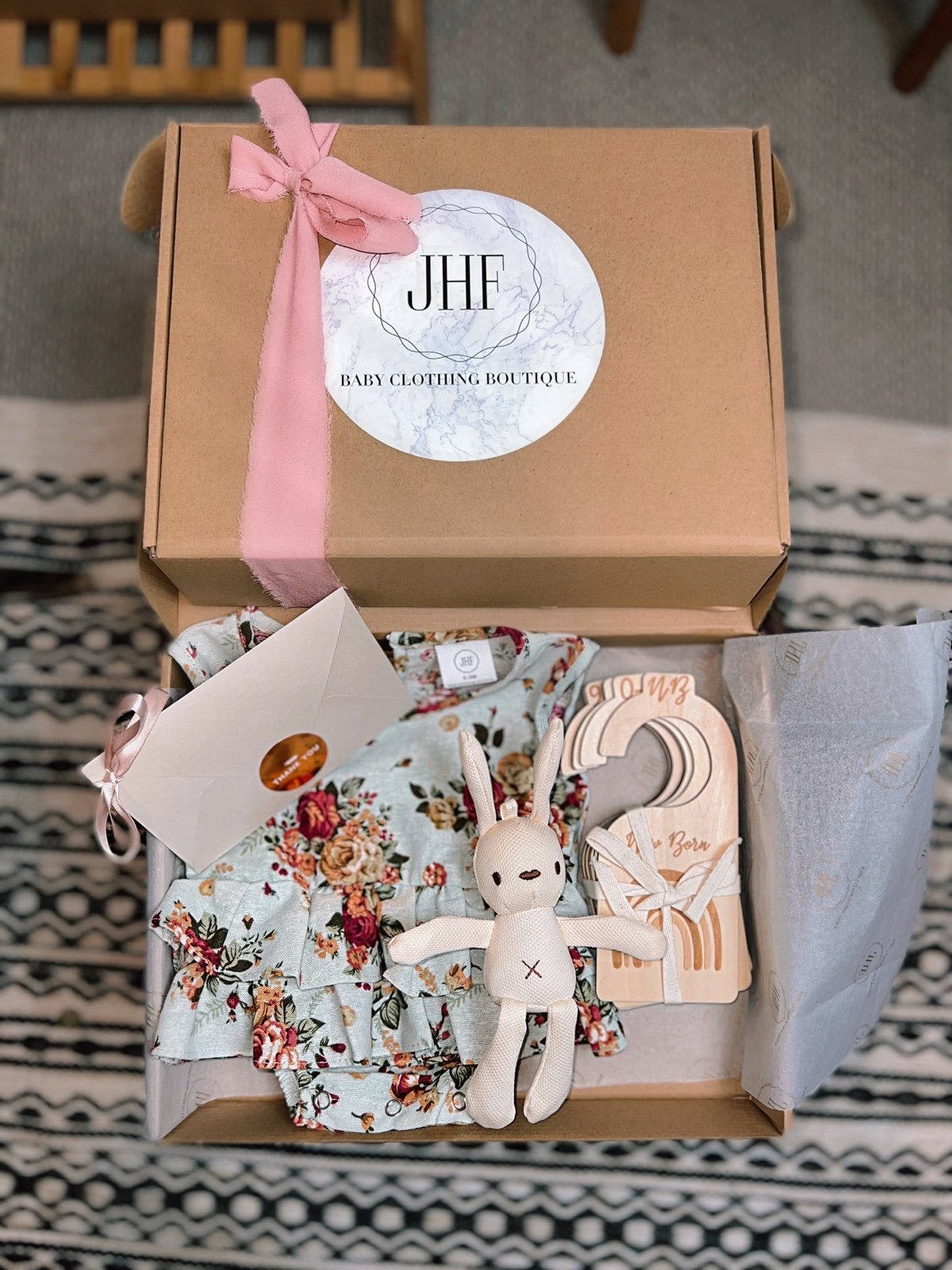 Boutique Baby Shower Gift Box Package