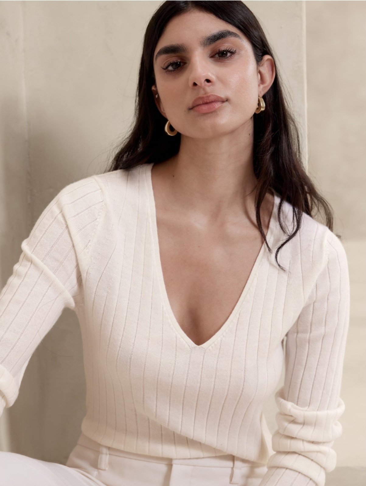 Banana Republic Lenzing Ecovero Serene Sweater - Size XS, NWT