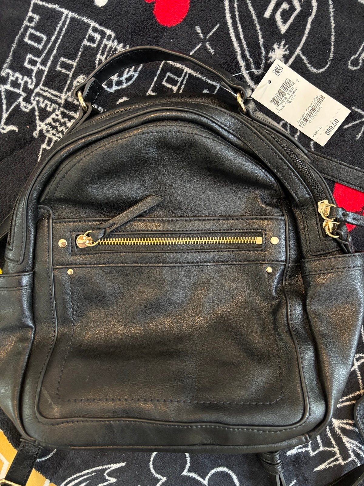 Inc. Black Backpack