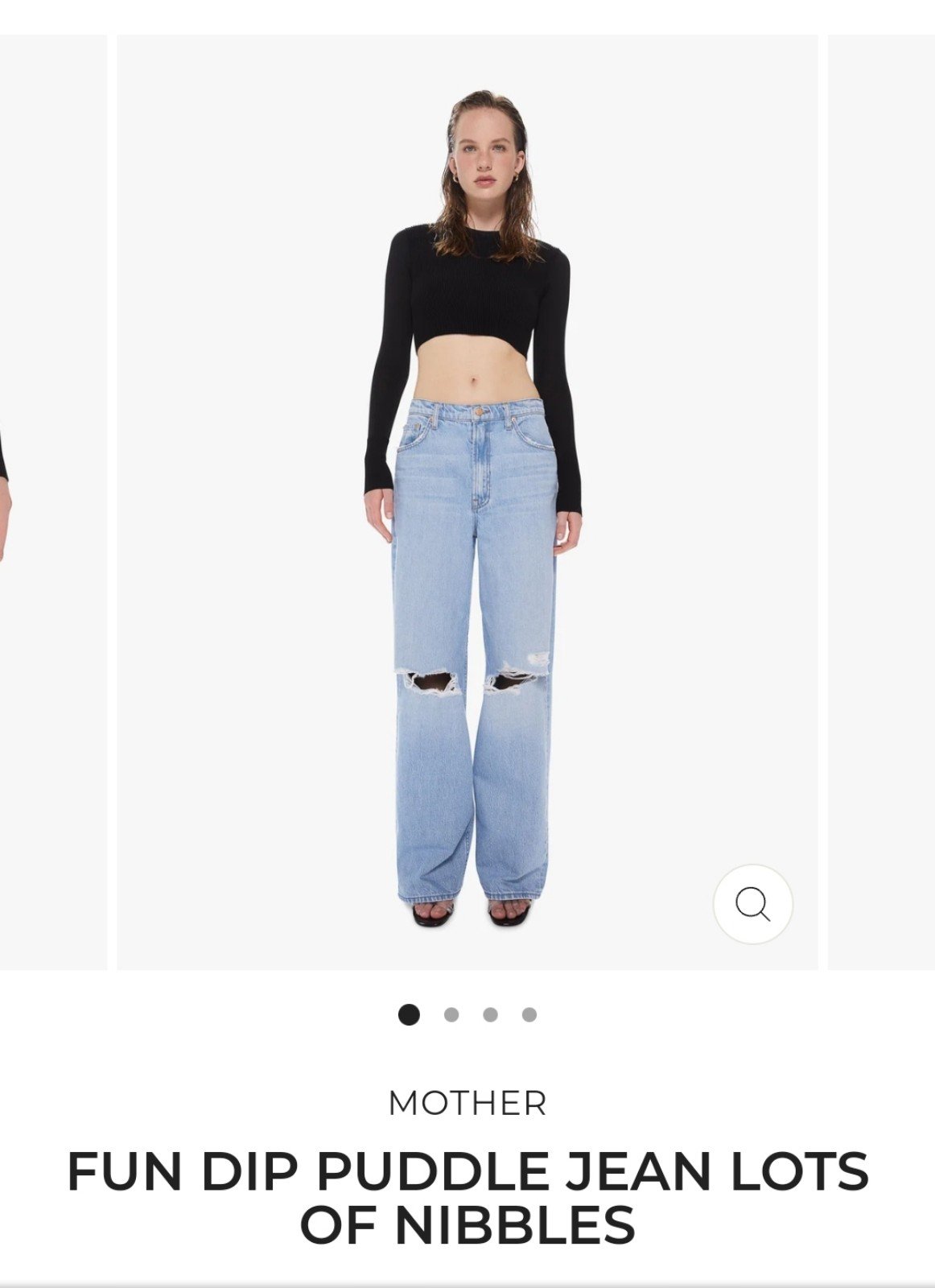 MOTHER FUN DIP PUDDLE JEAN LOTS OF NIBBLES