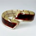 COPY Vintage Chunky Tortoiseshell Patterned Pressed Acrylic Cuff Bracelet