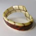 COPY Vintage Chunky Tortoiseshell Patterned Pressed Acrylic Cuff Bracelet