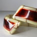 COPY Vintage Chunky Tortoiseshell Patterned Pressed Acrylic Cuff Bracelet