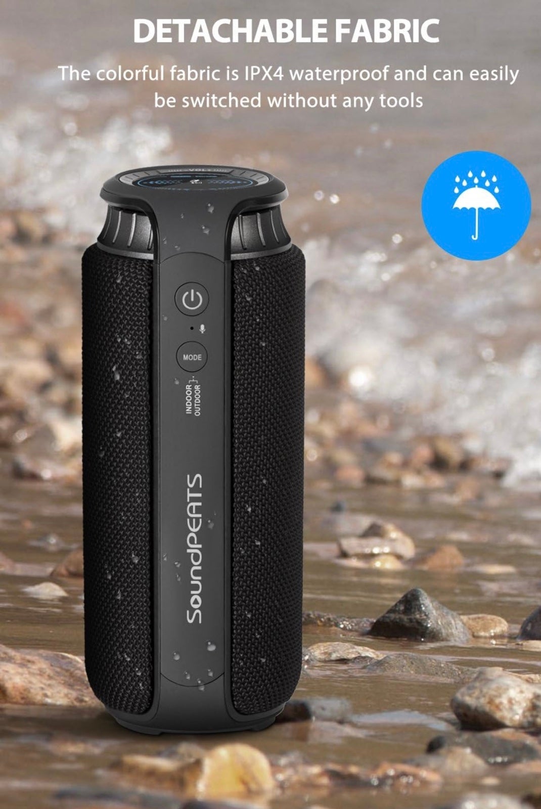 SoundPEATS Bluetooth Speaker Portable 24W Wireless Speakers