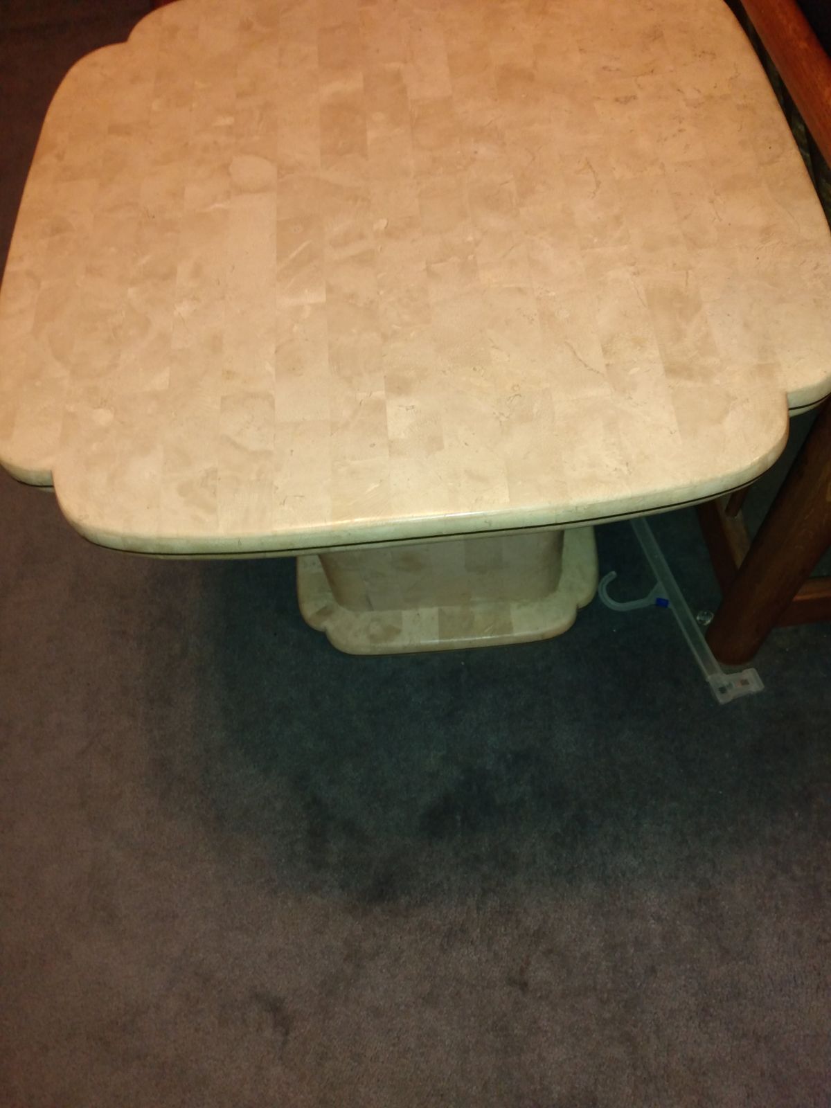 Marble coffee tables set of 2