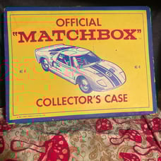Matchbox lesney case full of lesneys, couple of cool ones