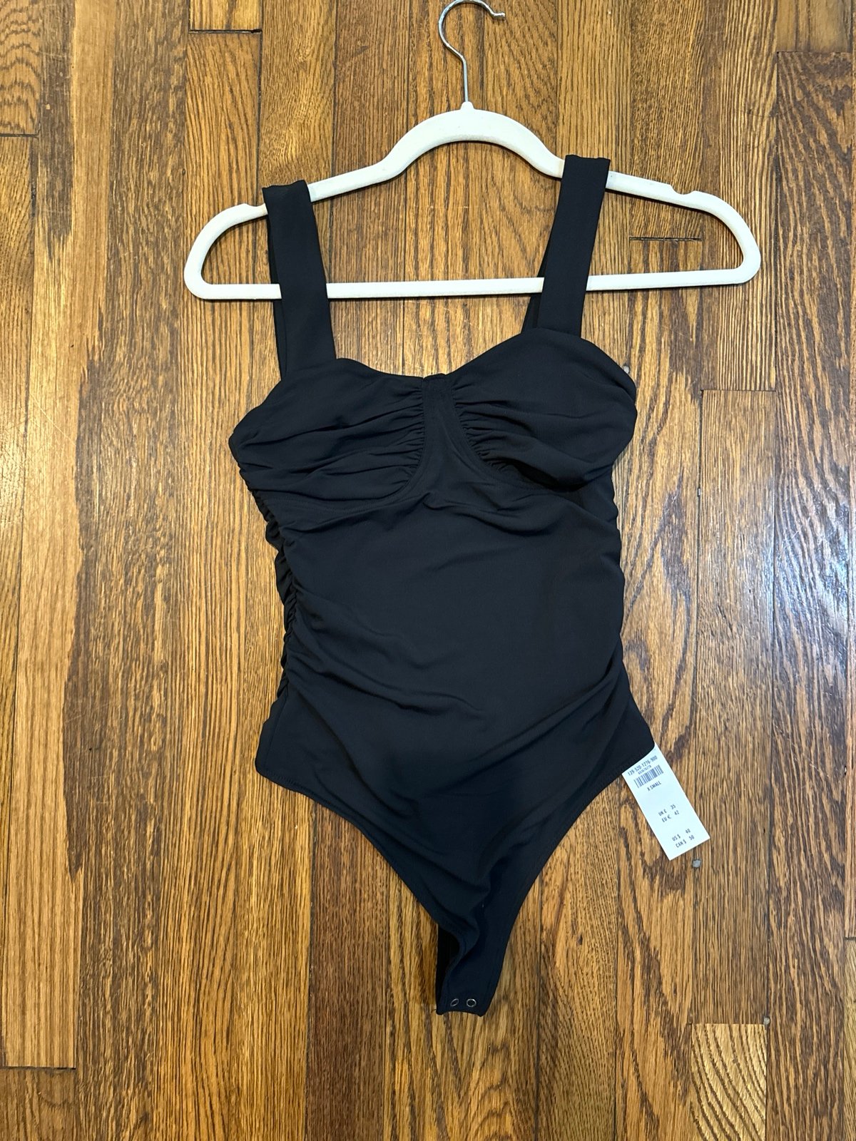 NWT Abercrombie Black Bodysuit