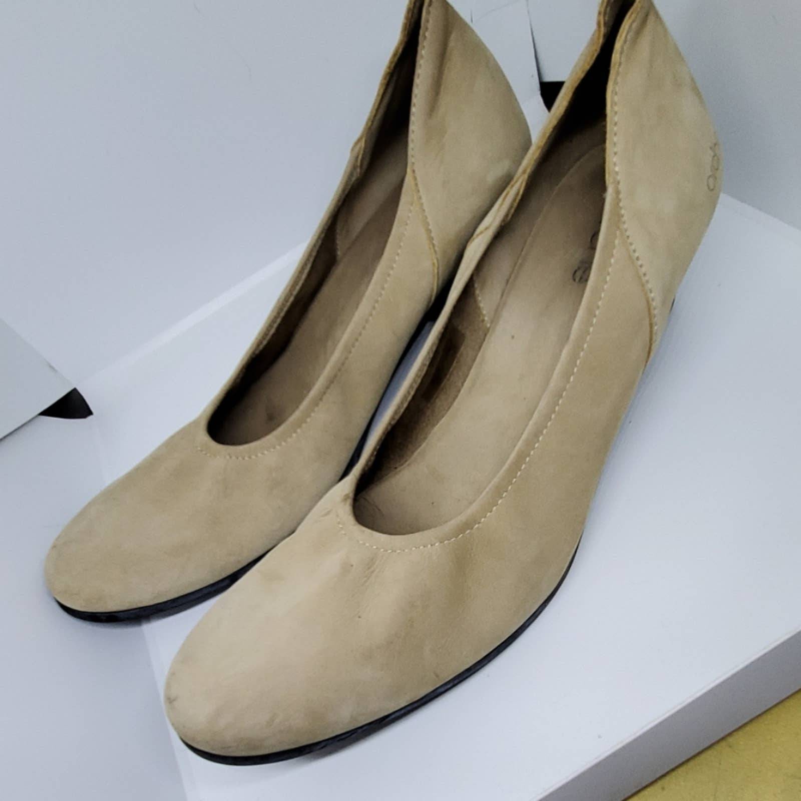 Arche nubuck small wedge elastic shoe 40