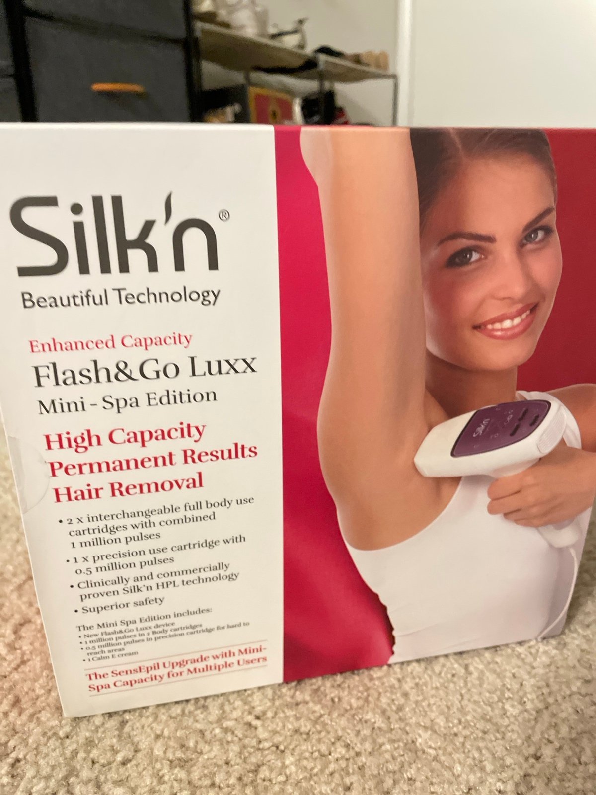 Silk’n Flash&Go Luxx hair removal machine