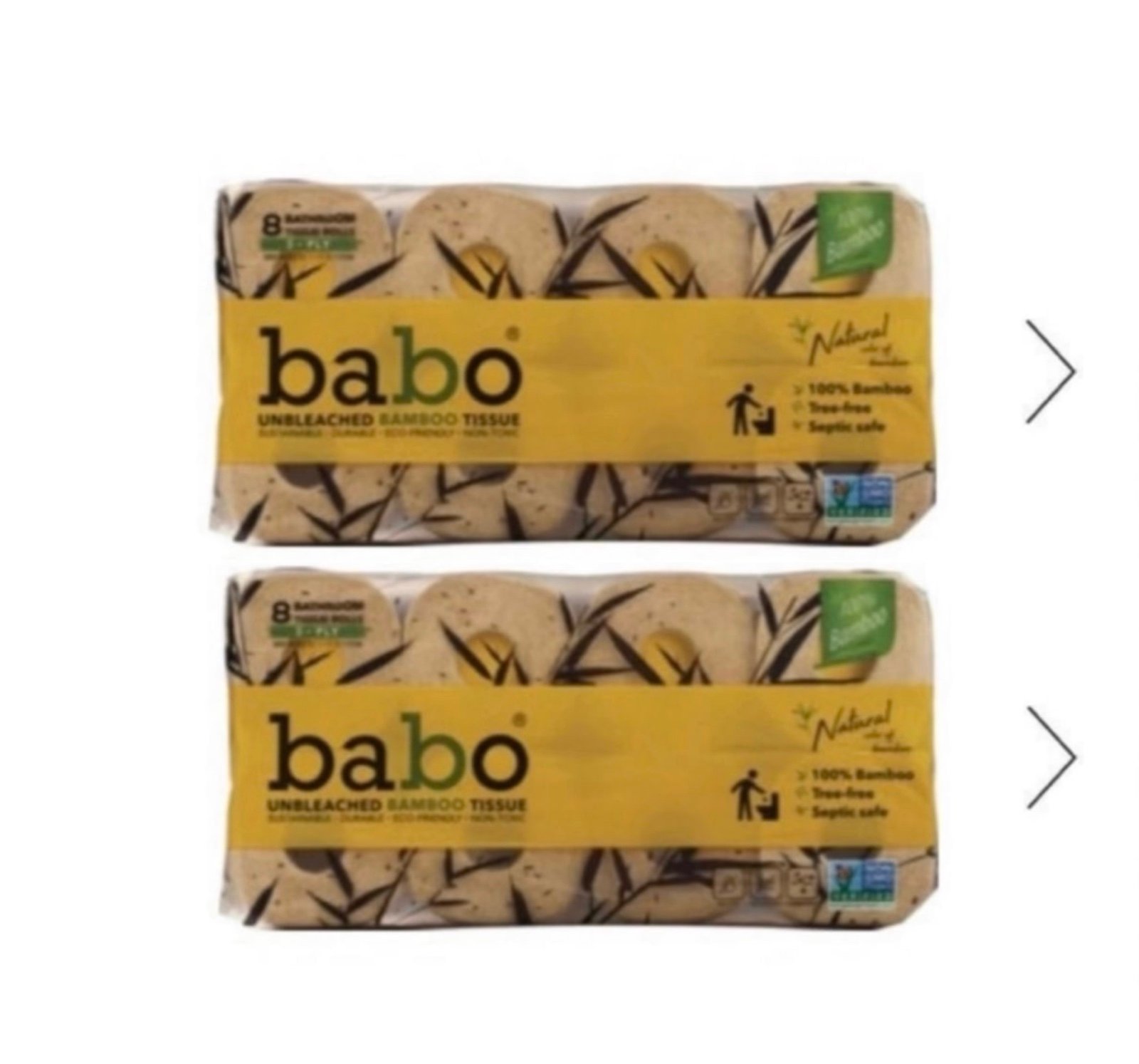 Bamboo Babo 16 Rolls Toilet Paper