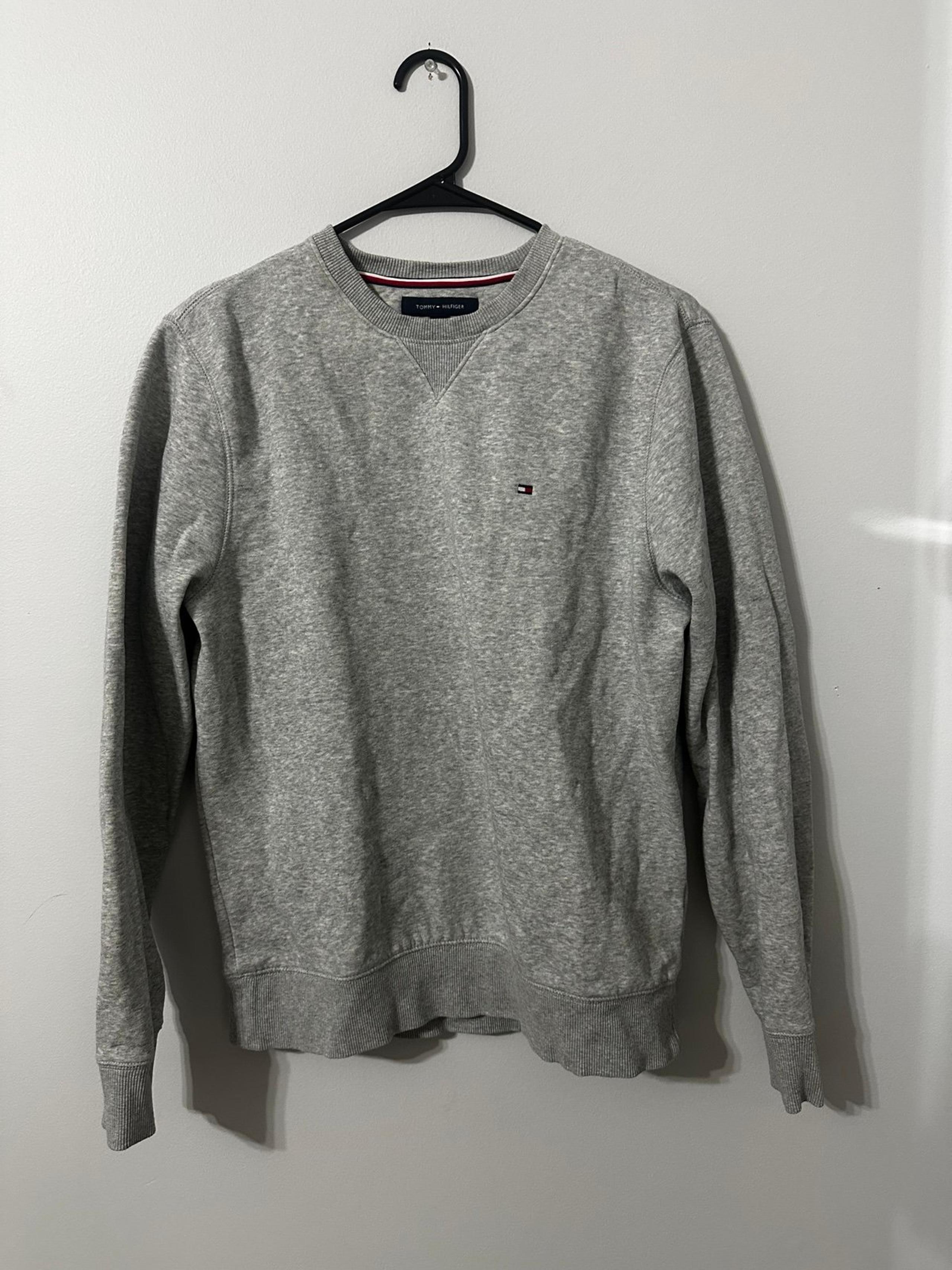 light Gray Men Crewneck M - Tommy Hilfiger