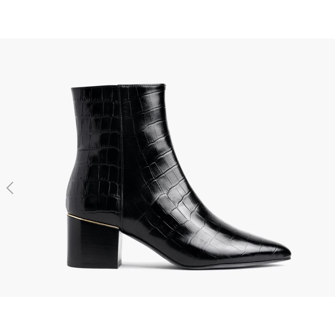 Thurdays Boot Leather Luna Black Boot Slip on Casual Minimalist Sz 6.5