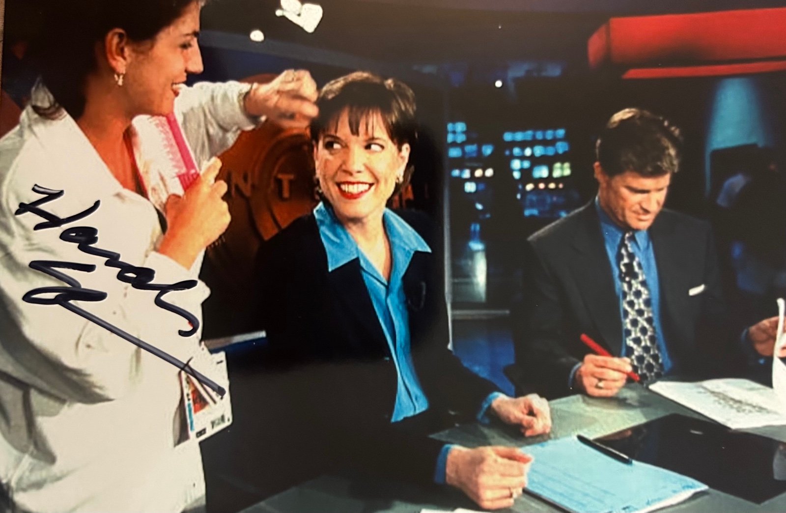 HANNAH STORM AUTOGRAPHED PHOTO!!! - NICE ITEM!!! - GREAT ESPN LEGEND!!!