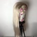 Ombre Ash Blonde Lace Front 24 Inch Wig