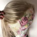 Ombre Ash Blonde Lace Front 24 Inch Wig