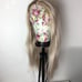 Ombre Ash Blonde Lace Front 24 Inch Wig