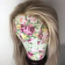 Ombre Ash Blonde Lace Front 24 Inch Wig