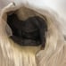 Ombre Ash Blonde Lace Front 24 Inch Wig