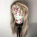 Ombre Ash Blonde Lace Front 24 Inch Wig