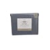 Twin Duvet Cover Set in Blue 450-Thread-Count Cotton Sateen 2-Piece