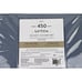 Twin Duvet Cover Set in Blue 450-Thread-Count Cotton Sateen 2-Piece