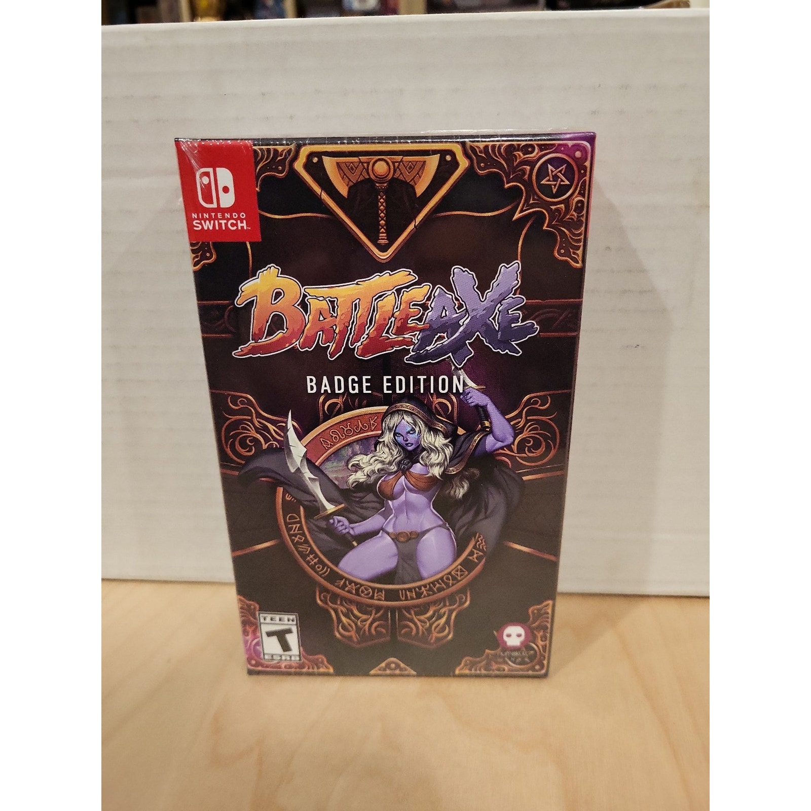 Battle Axe Badge Edition for Nintendo Switch Limited Run Games