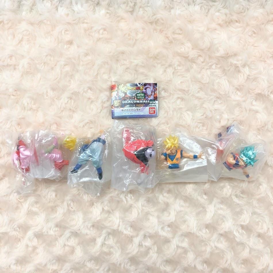 Dragon Ball Super VS DRAGONBALL04 Full Set of 5 Types