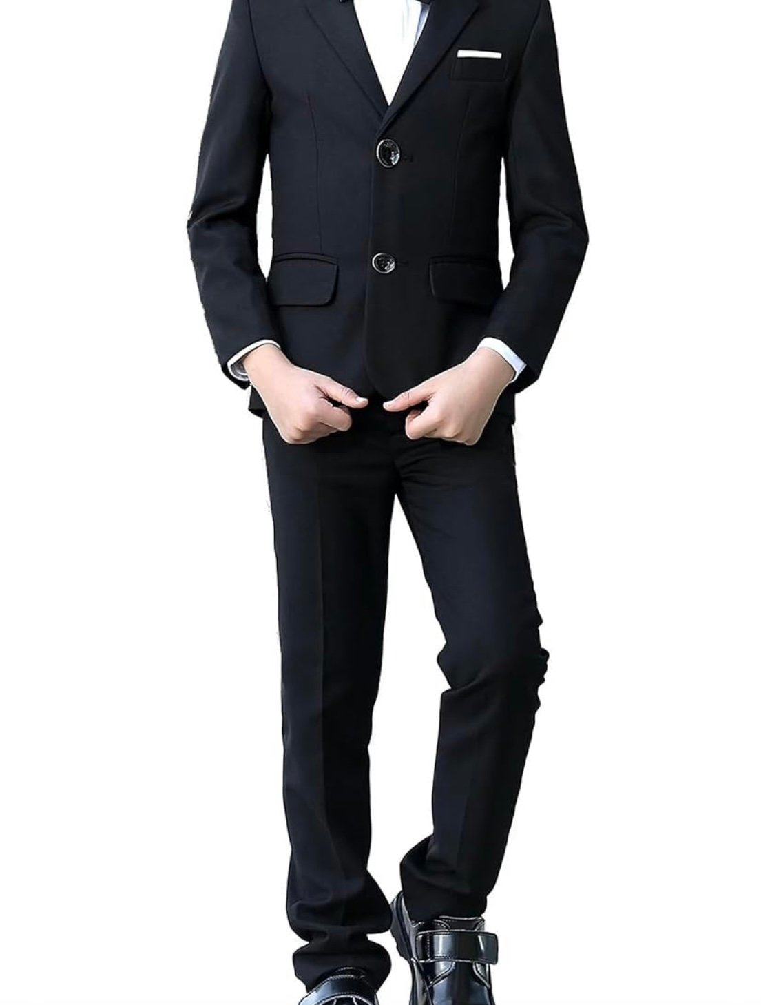 BLACK FORMAL SUIT SIZE 7 BLACK