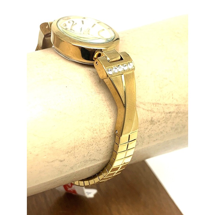 Timex Women's Watch TW2U70000 Quartz Mother of Pearl Gold Expansion Band 21mm - detail