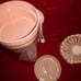 Aulandy lunch bag (gray)/cup and fan