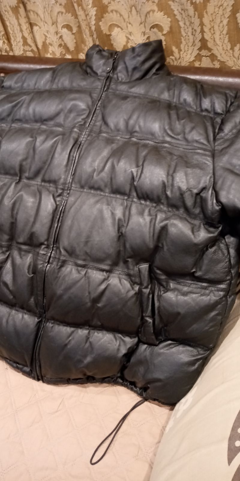 Vintage leather coat