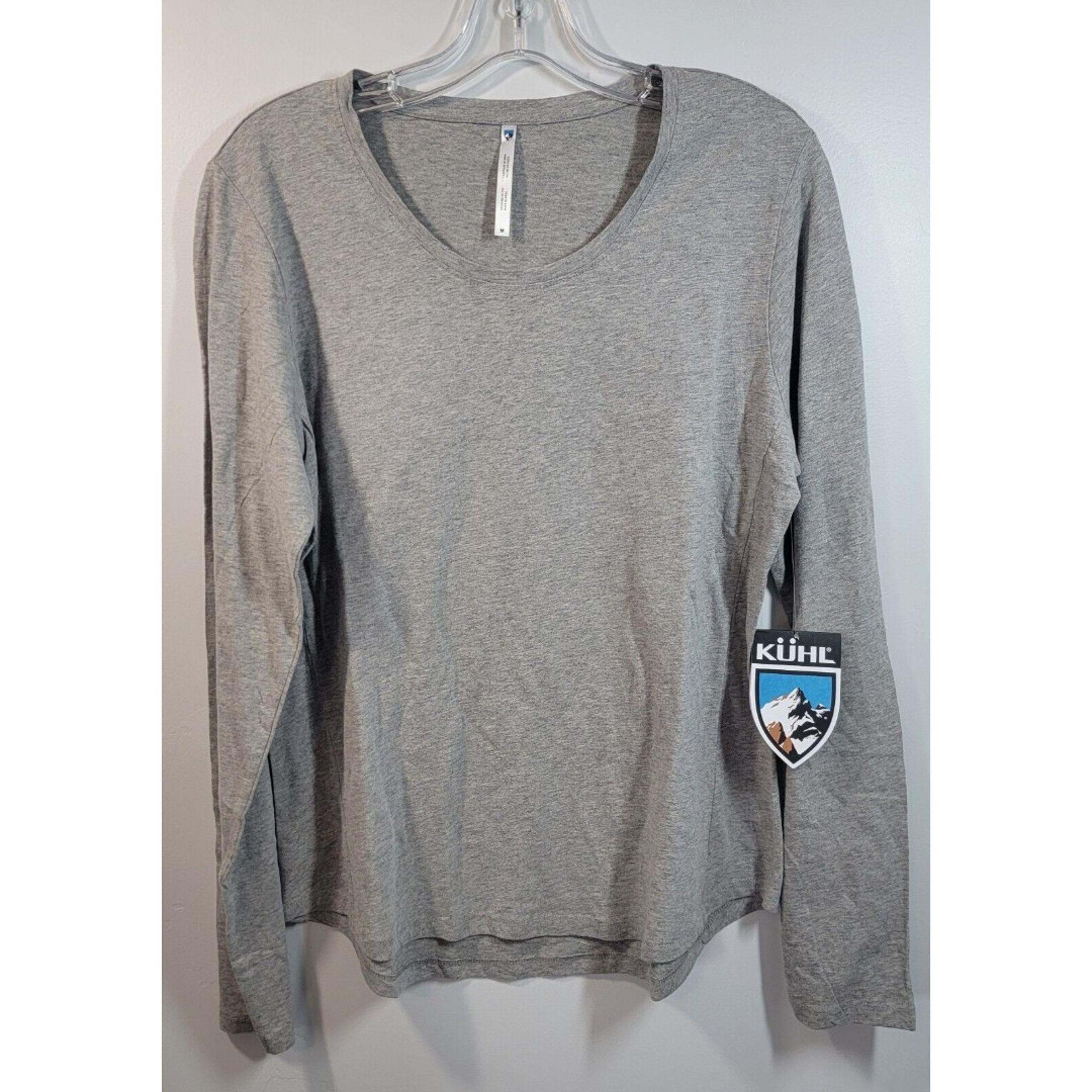 Kuhl Bravada Long Sleeve Shirt Women's M Heather Gray