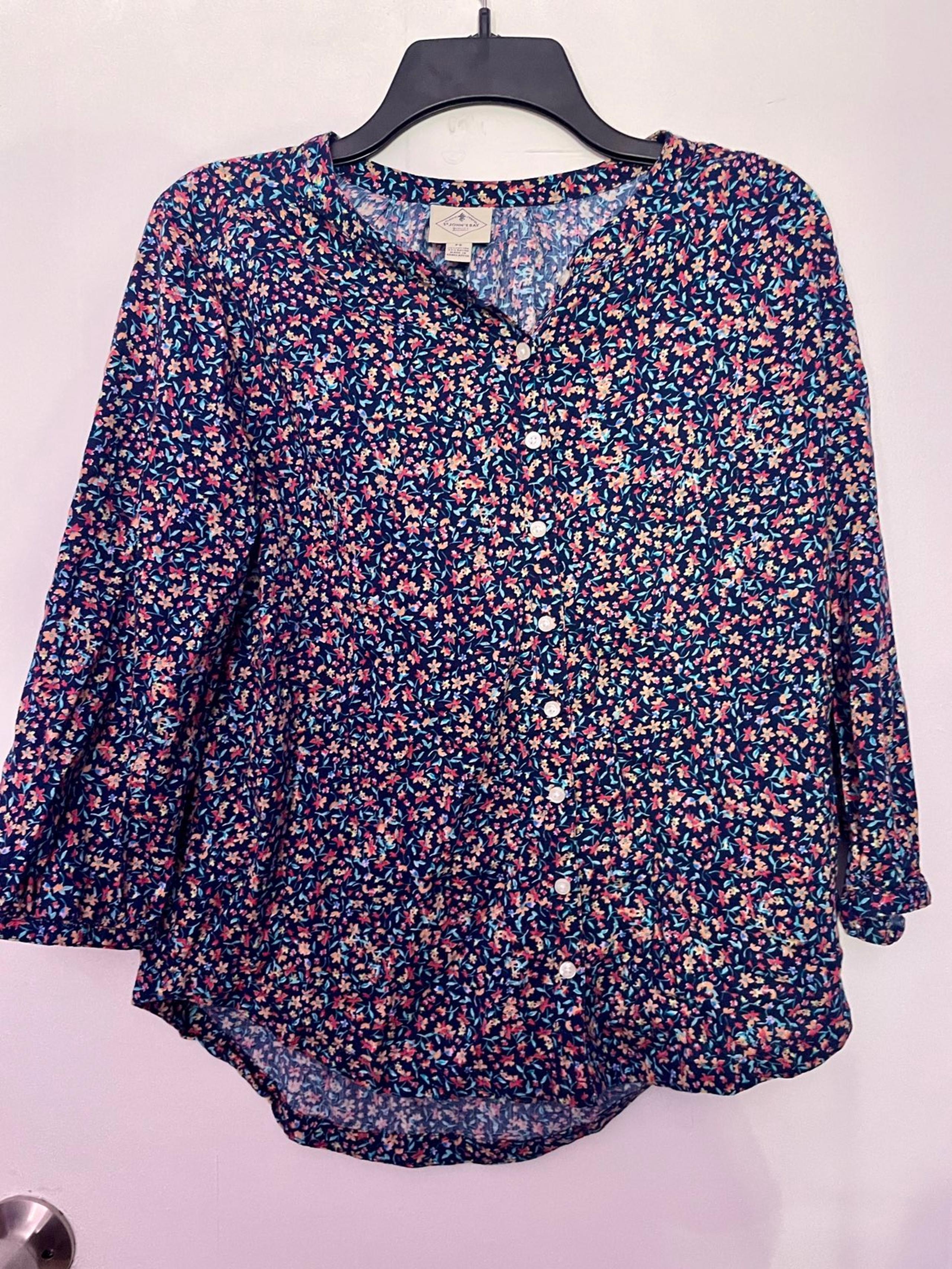 long sleeve flower shirt