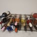 Wine Rack with Wine Bottles