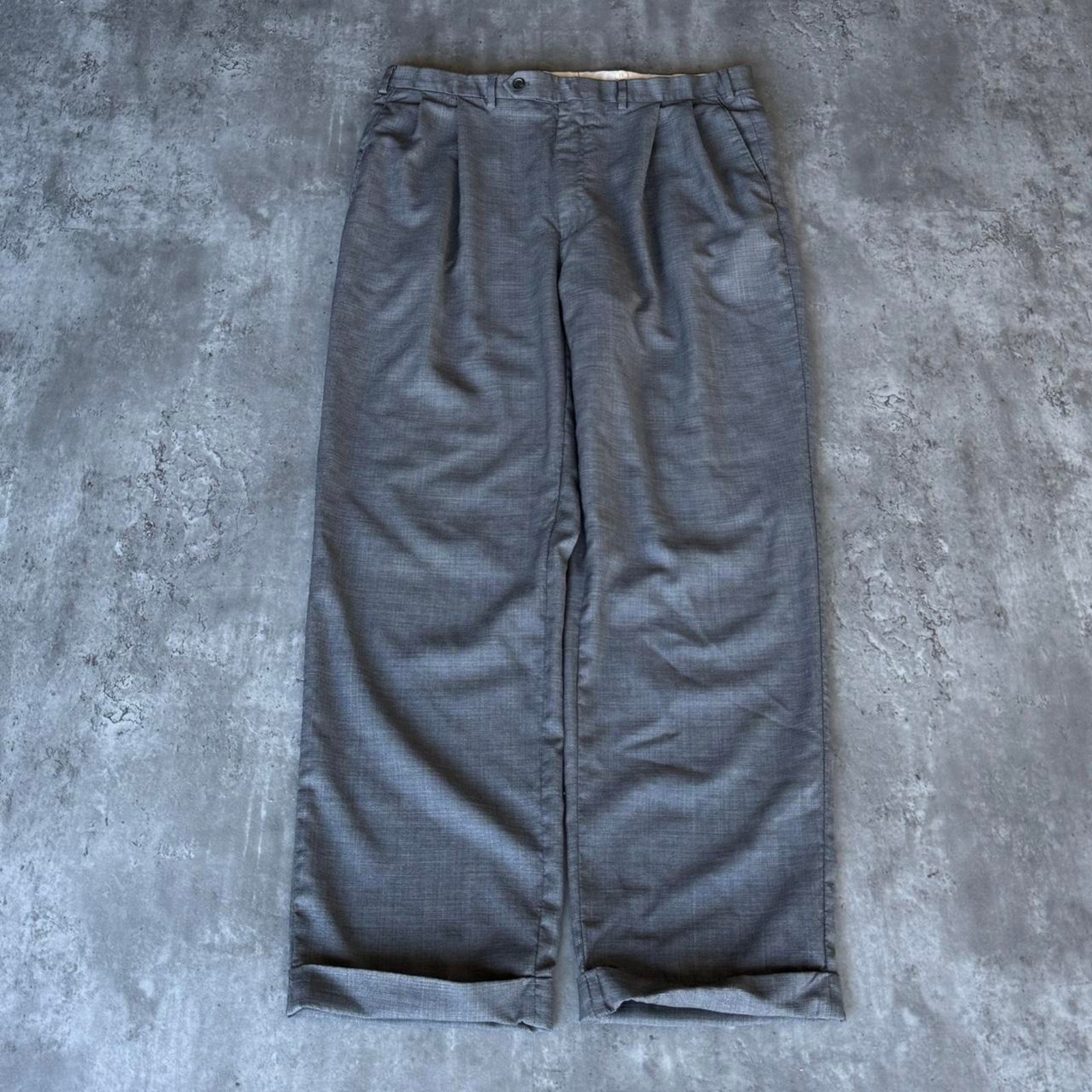 Vintage Y2K Baggy Grey Grunge Opium Essential Dress Pants