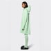 Rains Unisex Jacket Long Rain Jacket in Mineral Size Small Men’s Medium women’s
