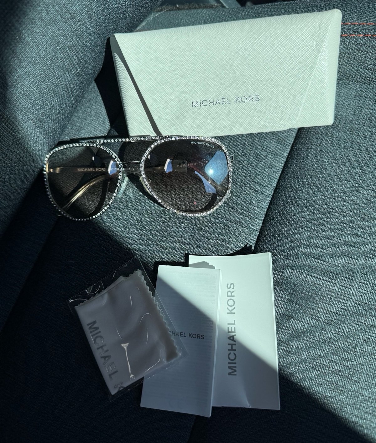 Michael Kors rhinestone Sunglasses