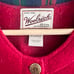 Vintage Woolrich Wool Christmas Vest Size XL