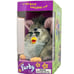 FURBY 1998 Wolf Gray, Brown Beige Stripe 70-800 Factory Sealed Green Eyes