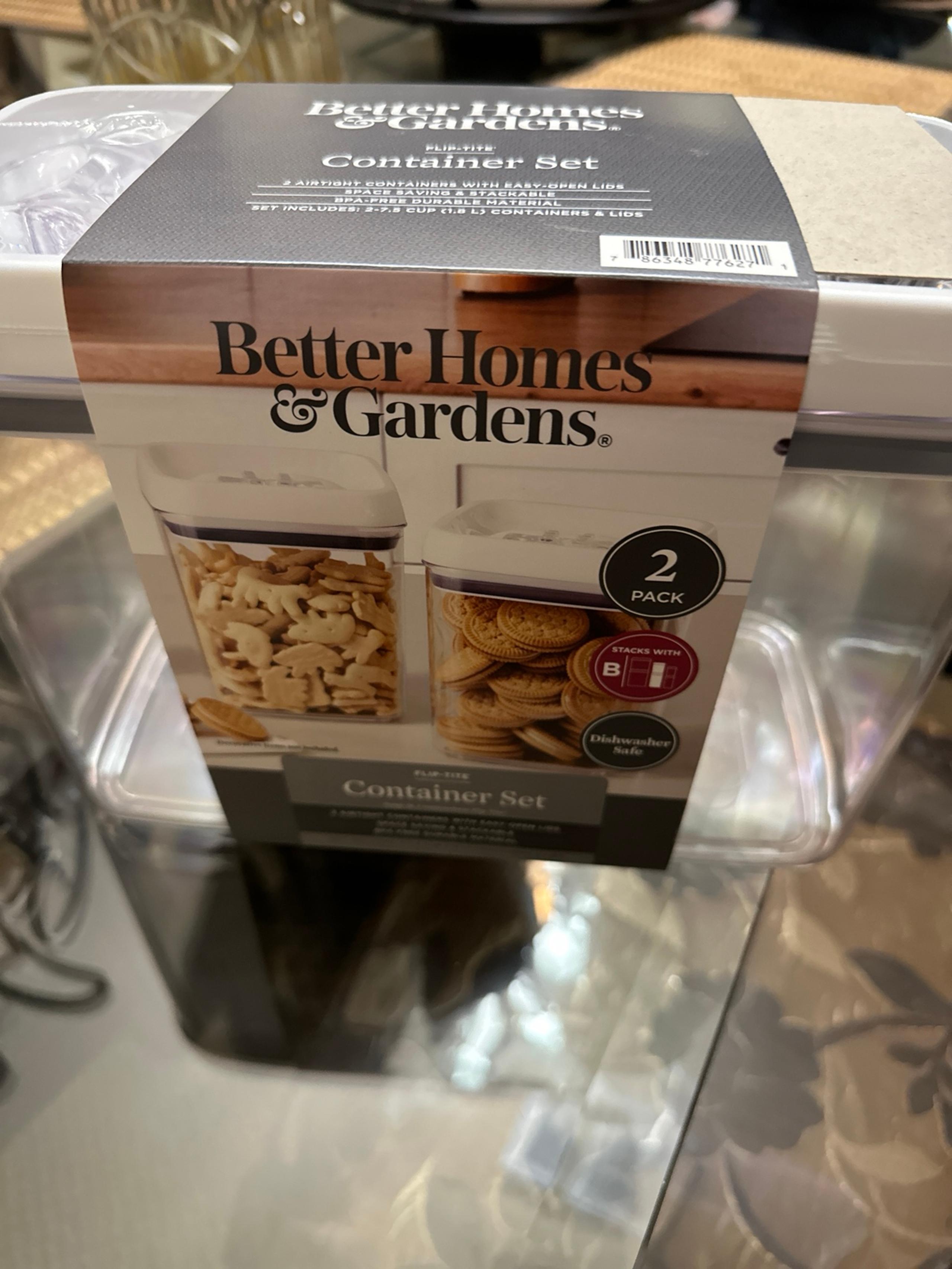 better homes and garden Storage Container with Led