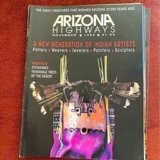 Vintage Historic Lot of Four 90s Arizona Highways Magazines