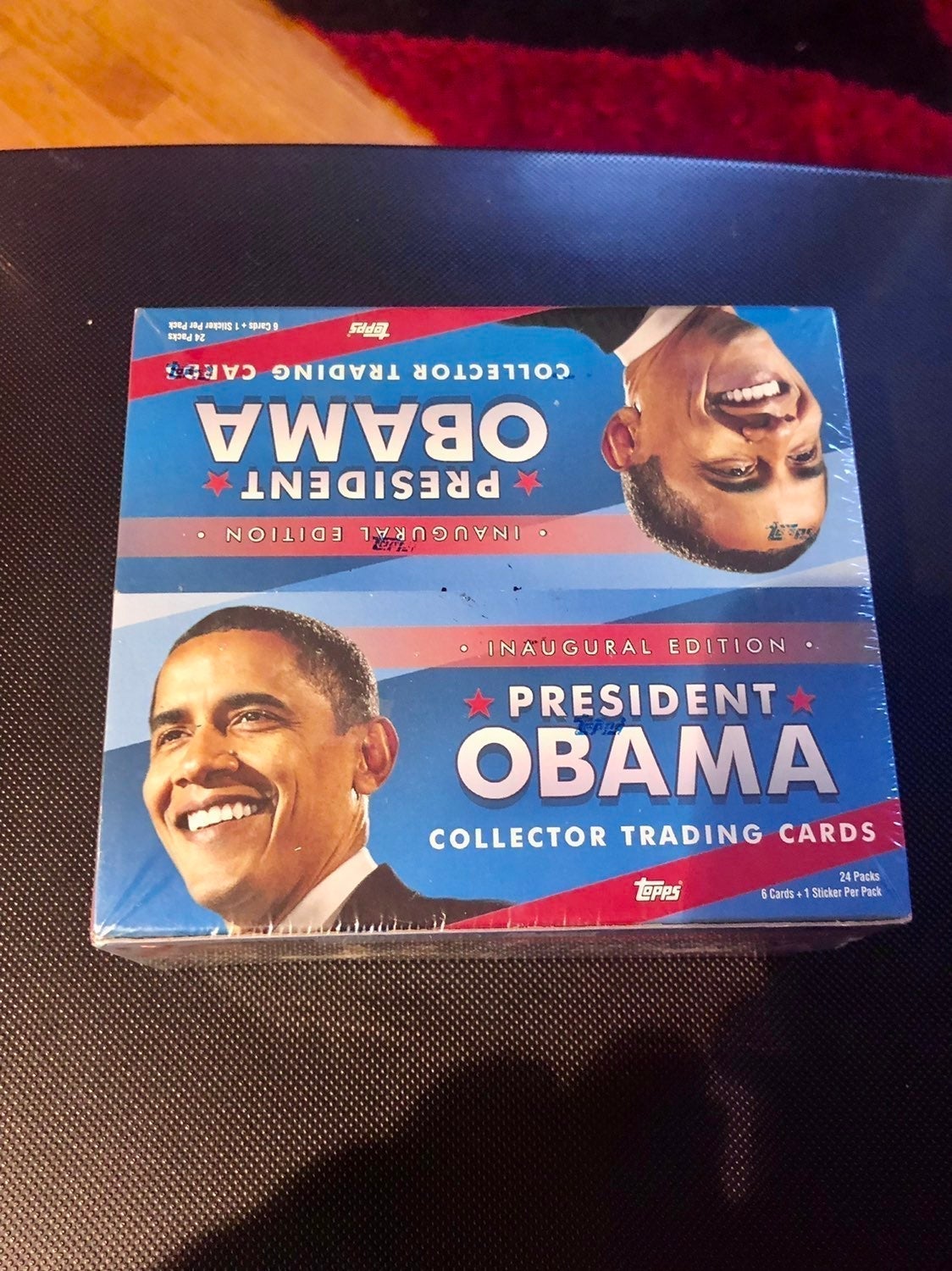 Rare Sealed Box PRESIDENT OBAMA TOPPS ca