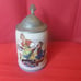 Anique Art Nouveau Beer Stein 10/2L Measures about 5 high .