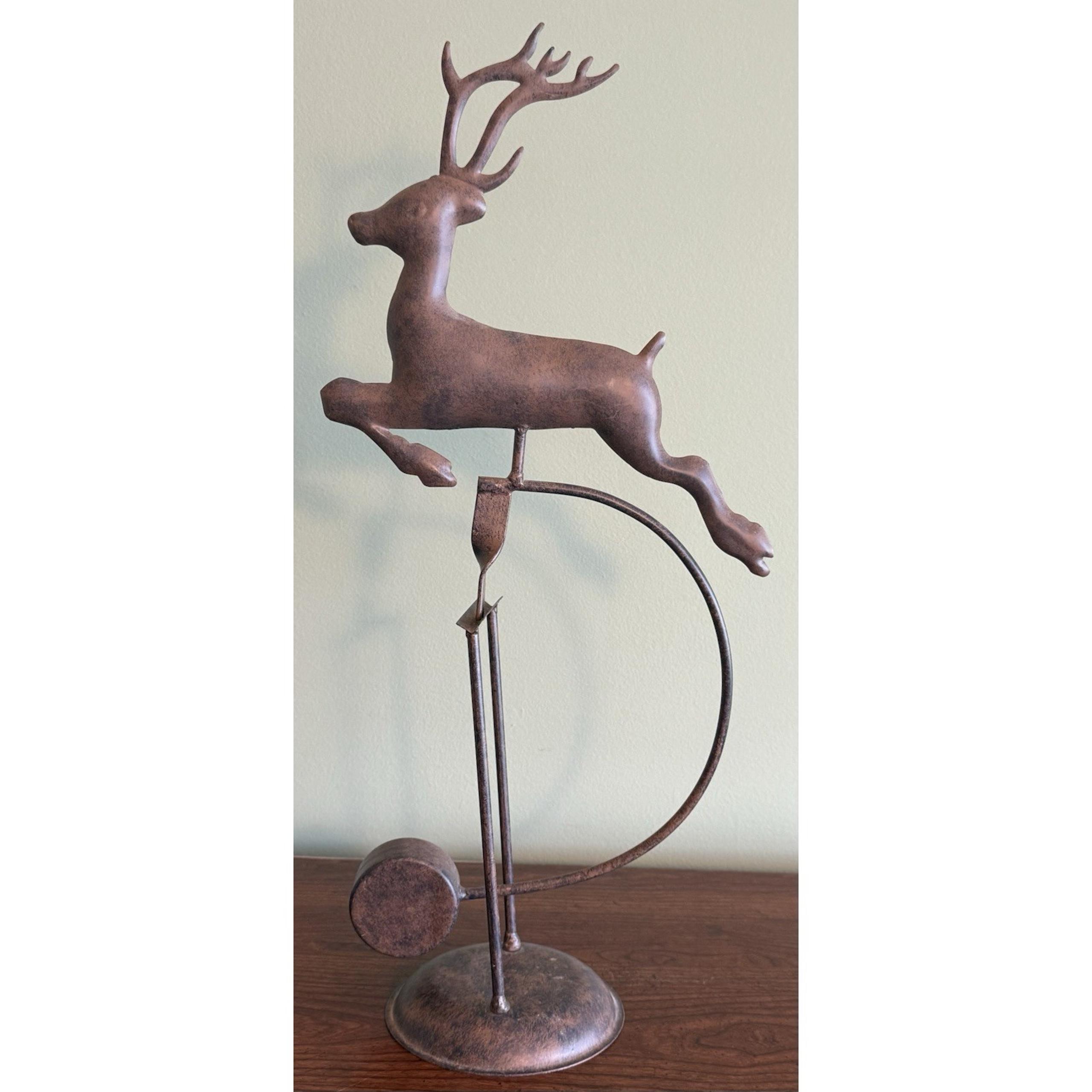 PENDULUM MOTION BALANCE TOY ROCKING REINDEER, 20" Tall