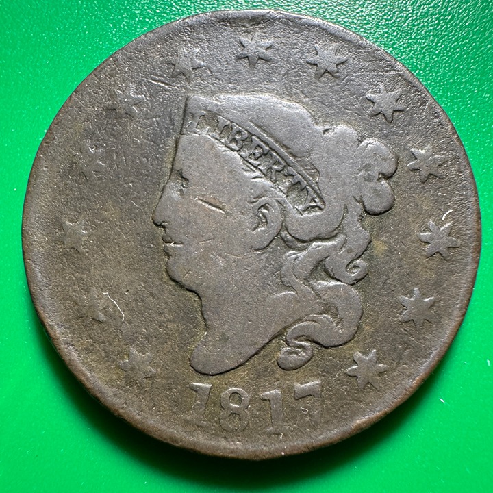 1817 Large Cent US LC0112