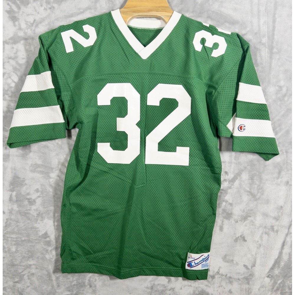 Vintage Champion NY Jets Blair Thomas Jersey Mens Large Rare USA Made
